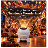 Projetor de Natal com projeção decorativa
