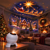 Projetor de Natal com projeção decorativa